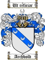 Archbold Family Crest / Coat of Arms JPG or PDF Download