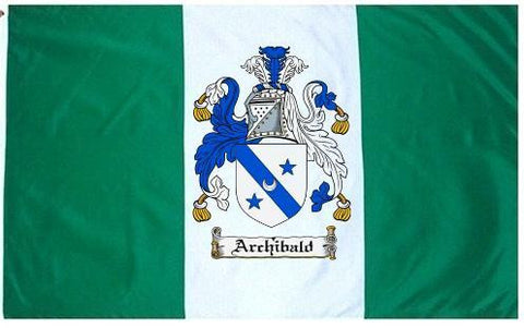 Archibald family crest coat of arms flag