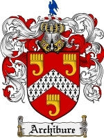 Archibure Family Crest / Coat of Arms JPG or PDF Download