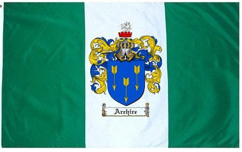 Archire family crest coat of arms flag