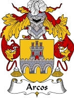 Arcos coat of arms family crest download