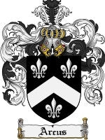 Arcus Family Crest / Coat of Arms JPG or PDF Download