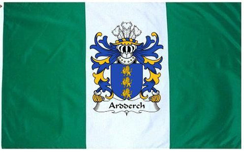 Ardderch family crest coat of arms flag