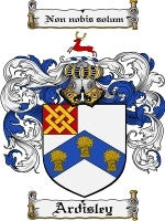 Ardisley Family Crest / Coat of Arms JPG or PDF Download