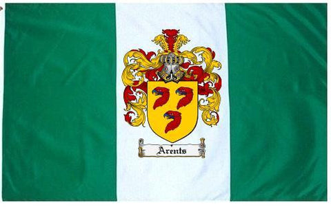 Arents family crest coat of arms flag