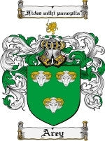 Arey coat of arms family crest download