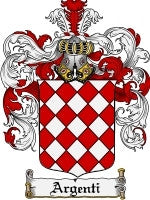 Argenti coat of arms family crest download