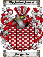 Argento Family Crest / Coat of Arms JPG or PDF Download