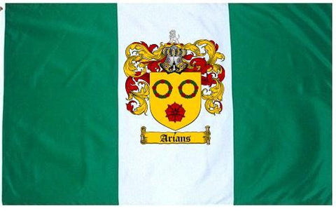 Arians family crest coat of arms flag