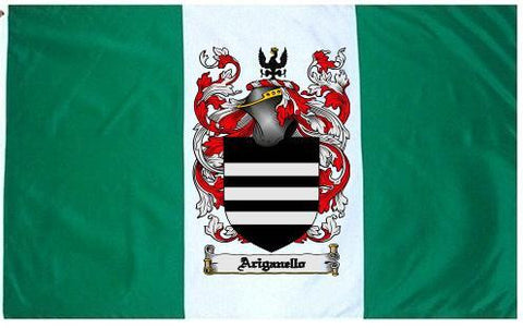 Ariganello family crest coat of arms flag