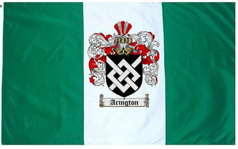 Arington family crest coat of arms flag