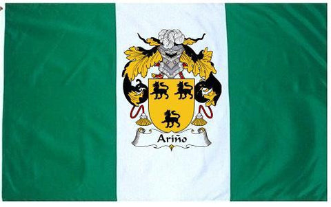 Arino family crest coat of arms flag