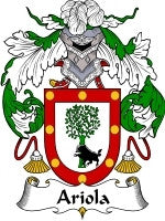 Ariola coat of arms family crest download