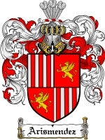 Arismendez coat of arms family crest download