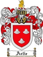 Arlie coat of arms family crest download