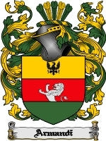 Armandi coat of arms family crest download