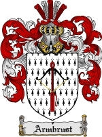 Armbrust coat of arms family crest download