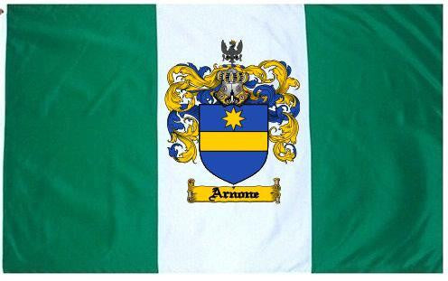 Colonel Arnone Arnone Coat of Arms Flag / Family Crest Flag – Family Crests / Coat of ...