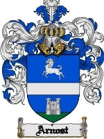 Arnost Family Crest / Coat of Arms JPG or PDF Download