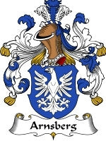 Arnsberg Family Crest / Coat of Arms JPG or PDF Download