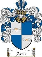 Aron Family Crest / Coat of Arms JPG or PDF Download