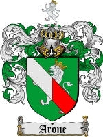 Arone Family Crest / Coat of Arms JPG or PDF Download