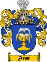 Aros coat of arms family crest download