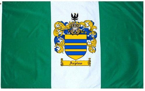 Arpino family crest coat of arms flag