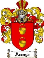 Arraya Family Crest / Coat of Arms JPG or PDF Download