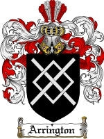 Arrington Family Crest / Coat of Arms JPG or PDF Download