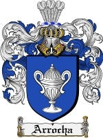 Arrocha Family Crest / Coat of Arms JPG or PDF Download