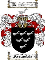 Arrundale coat of arms family crest download