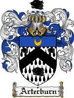 Arterburn coat of arms family crest download