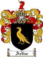 Artice coat of arms family crest download