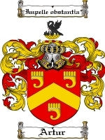 Artur coat of arms family crest download