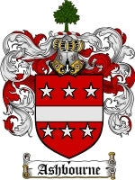 Ashbourne coat of arms family crest download