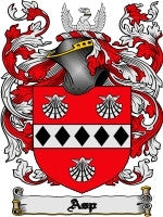 Asp coat of arms family crest download
