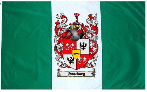 Asseburg family crest coat of arms flag