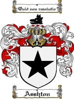 Asshton Family Crest / Coat of Arms JPG or PDF Download