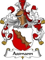 Assmann Family Crest / Coat of Arms JPG or PDF Download