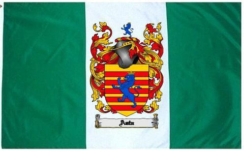 Asta family crest coat of arms flag