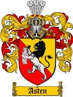 Asten coat of arms family crest download