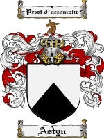 Astyn coat of arms family crest download