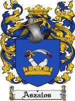 Aszalos coat of arms family crest download