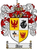 Ater coat of arms family crest download