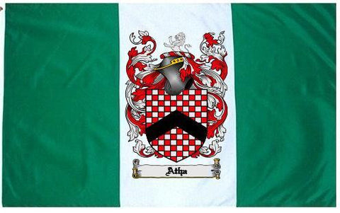 Atha family crest coat of arms flag