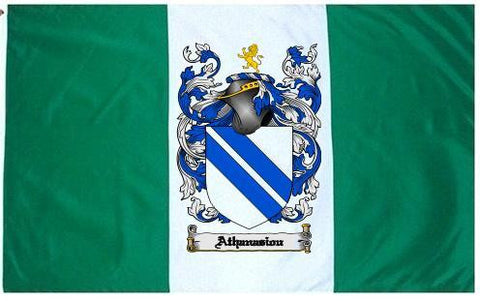 Athanasiou family crest coat of arms flag