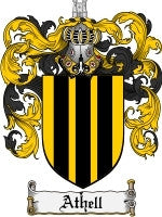 Athell coat of arms family crest download