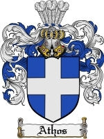 Athos coat of arms family crest download