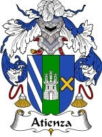 Atienza coat of arms family crest download